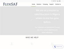 Tablet Screenshot of flexisaf.com